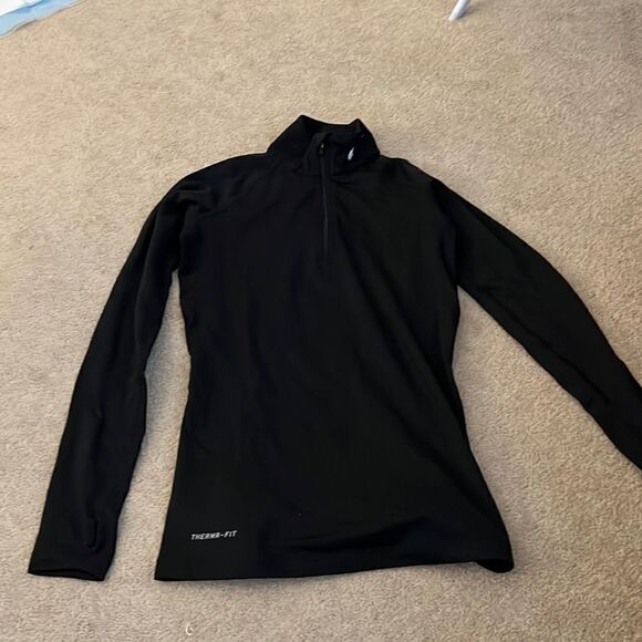 Nike XS quarter zip black - Picture 1 of 5